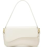 Amszke Shoulder Bag for Women Y2K Crossbody Purse PU Leather Underarm Handbag 2 Adjustable Strap ...