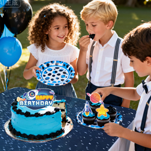 outer space party decorations