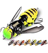 Kingdom Wasp Craw Bait Insect Bionic Floating Fishing Lures Swimbaits Hard Artificial Baits Lure ...