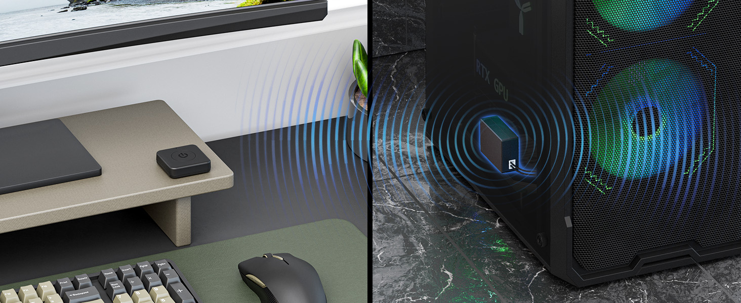 USB powered PC power button