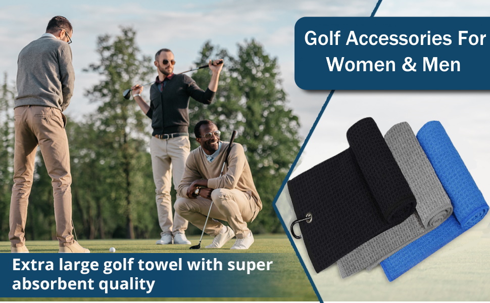 golf towels for golf bags women