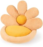 Ditucu Flower Shape Seat Cushion Comfy Kawaii Gaming Chair Cushions 19 inch Lazy Sofa Office Floo...