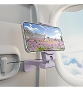 Airplane Travel Essentials Phone Holder, Klearlook Universal Flight Essentials Phone Mount with M...