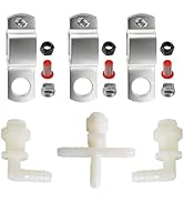 Spray Boom Repair Kit, Sprayer Parts Including 8001-VS Tips Screens Clamps, 3/8" Nozzle Body (Elb...