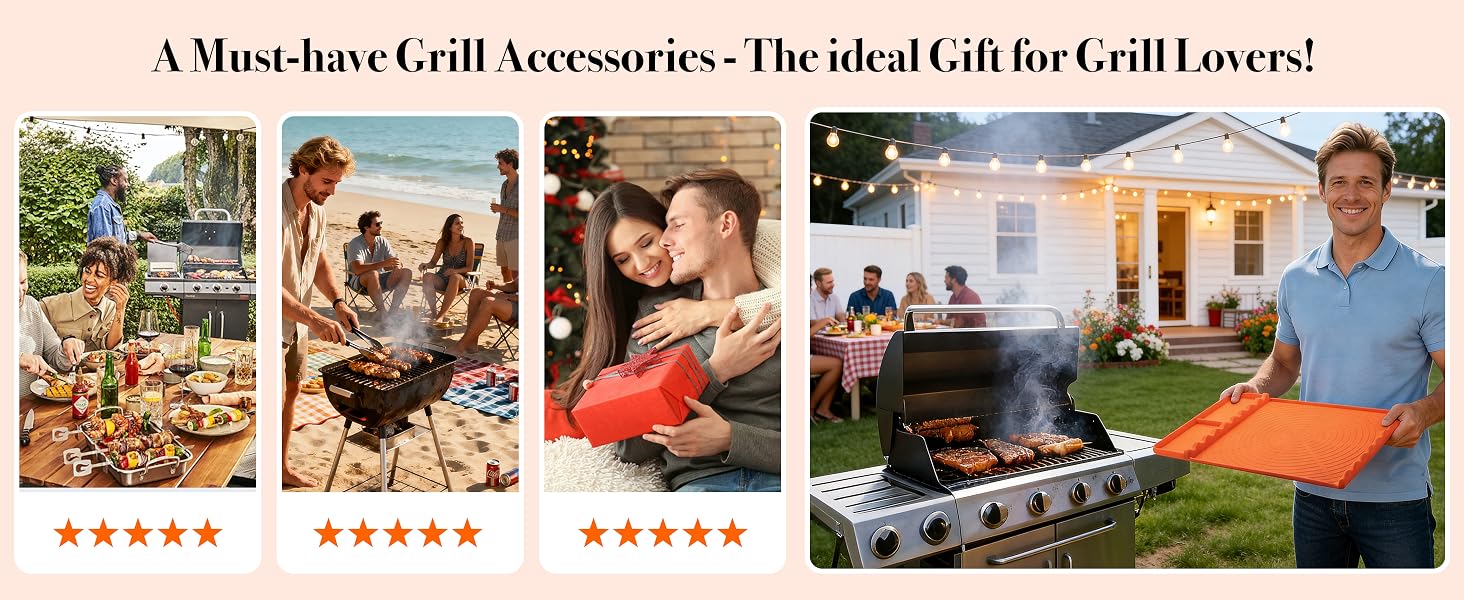 grilling mats for outdoor grill