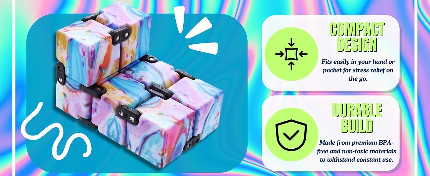 Infinity fidget cube