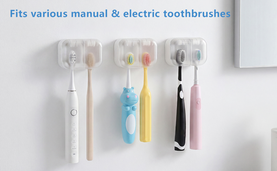 toothbrush holders wall mounted