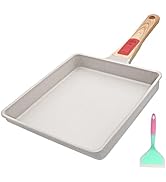 AIKENBBKK Japanese Omelette Pan Tamagoyaki Egg Pan, Omlet Pan Nonstick, Square Frying Pan Non Sti...