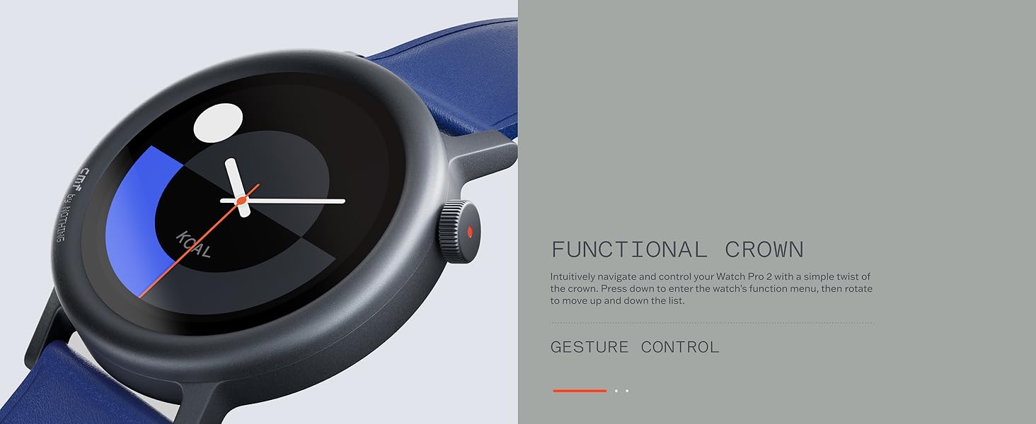 watch pro 2 cmf Nothing smartwatch android bluetooth calling fitness tracker health waterproof GPS
