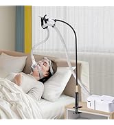 NIdreamCE APAP Hose Holder for Bed with Adjustable Swivel Arm - Tangle-Free C/APAP Hose Hanger - ...