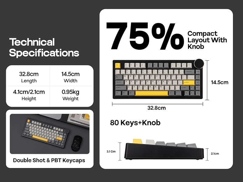AK820 V2 Wireless Gaming Keyboard