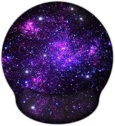 RICHEN Memory Foam Mouse Pad with Wrist Support,Ergonomic Mouse Pad with Wrist Rest,Non-Slip Rubb...
