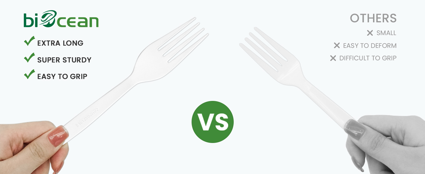 no plastic spoons and forks disposable cutlery utensils set utensils eco- friendly