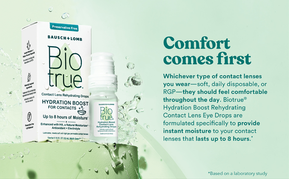 Biotrue Hydration Boost For Contacts