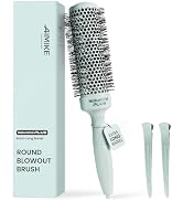 AIMIKE NaturaVol Extra-long Round Brush for Blow Out, Round Brush w/Nano Thermal Ceramic Tech, Fa...