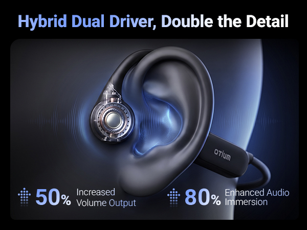 Hybrid Dual Driver, Double the Detail
