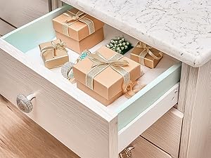 cotton insert filled kraft paper jewelry gift box case