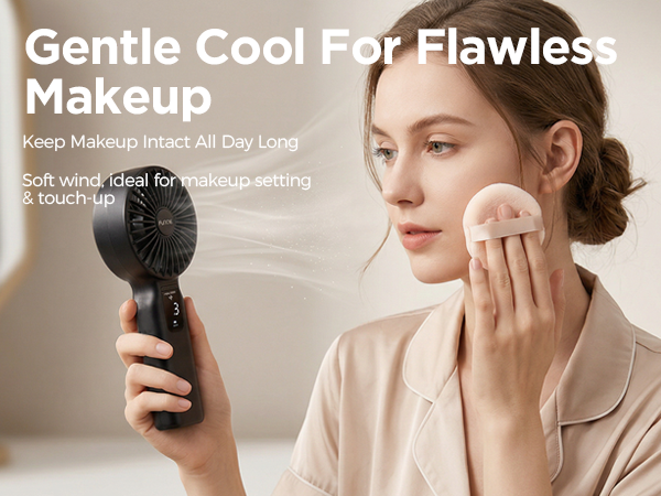 portable fan rechargeable portable fan for travel mini fan small fan portable handheld fan