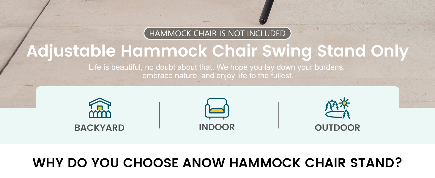 swing stand for hammock chairs