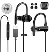 ACANDYA USB C Headphones for iPad 10th Generation USB Type C Over Ear Earbuds for iPhone 15 Pro 1...