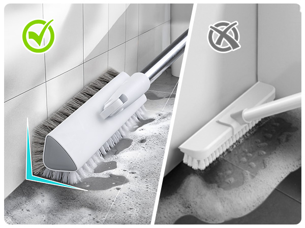 scrub brush with long handle