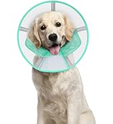 Supet Soft Dog Cone Collar for Large Medium Dogs, E Collar for Dogs After Surgery to Stop Licking...
