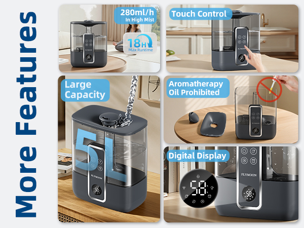 top fill humidifier