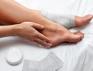 Moisturizing Heel Socks, Heel Socks, Heel Socks with Soft Gel, Dry Cracked Feet Treatment
