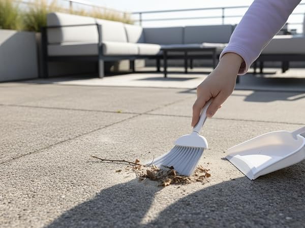 Small Broom and Dustpan Set