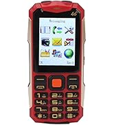 Yunseity Unlocked Seniors Cell Phone, Clear Display Large Buttons Volume Easy Mobile Phone, Suppo...