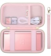 Supmay Hard Carrying Case Compatible with Nintendo DS Lite NDSL, Gameboy Advance Games Storage Ho...