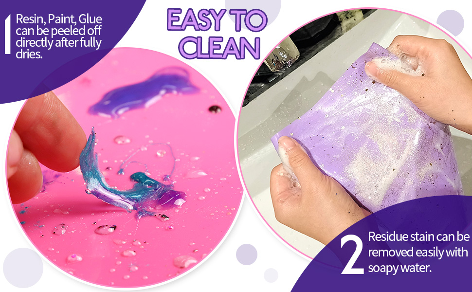Nonstick Resin Mat, Easy to Clean