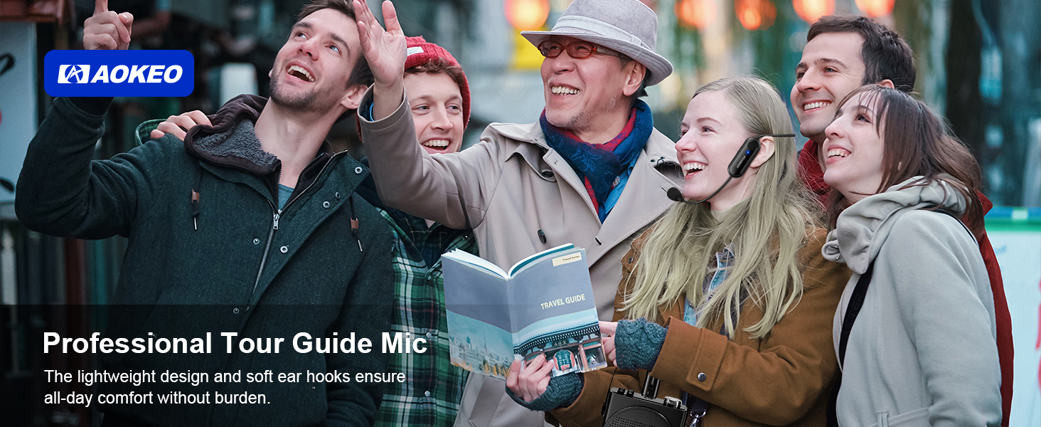 Professional Tour Guide Mic