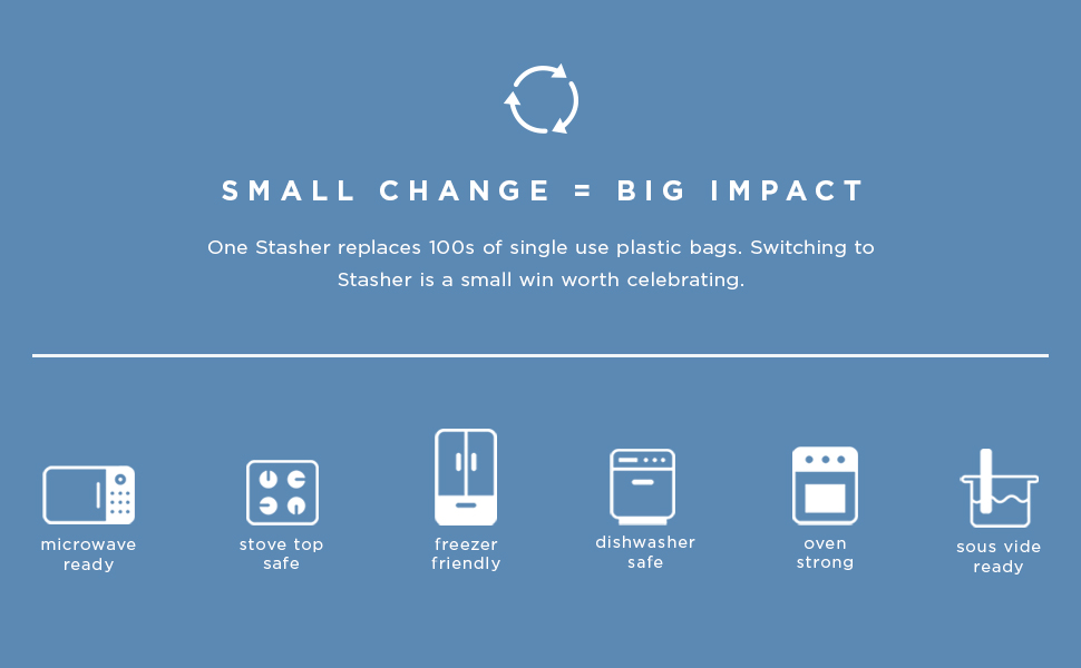 stasher reusable storage bag