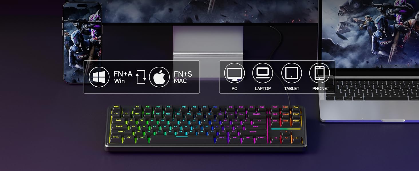 wired gaming keyboard gaming keyboard silent keyboard black keyboard