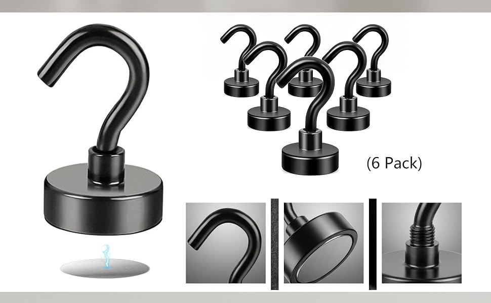 car interior magnetic hook,magnetic hanging rack hook,bathroom magnetic hook