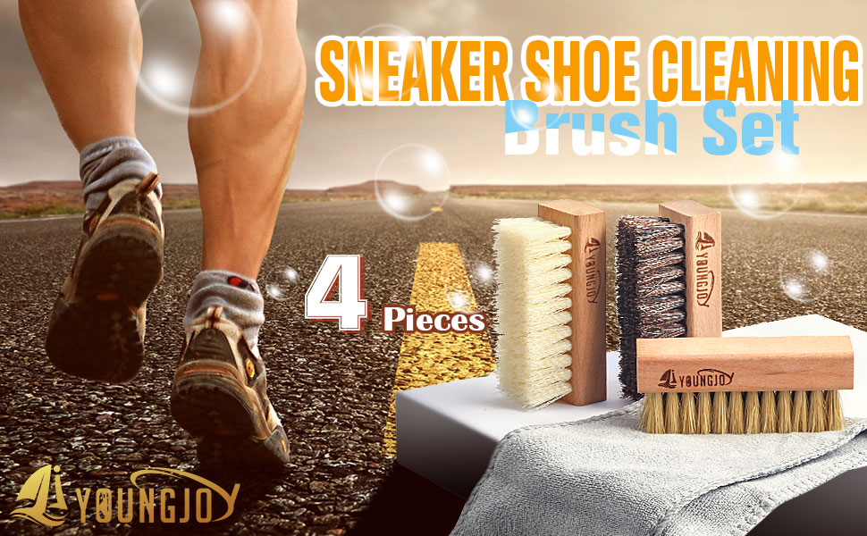 sneaker clean brush, sneaker cleansing brushes, dual sized shoe clean brush, sneaker cleane