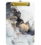 Hongri Small Plastic Clipboard, Fashion Design A5 Size Memo Clipboards for Students, Kid, Women, ...