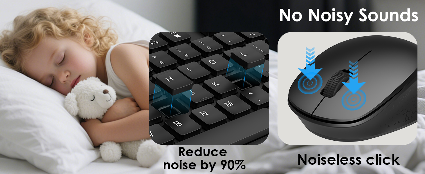 wireless keyboard and mouse combo