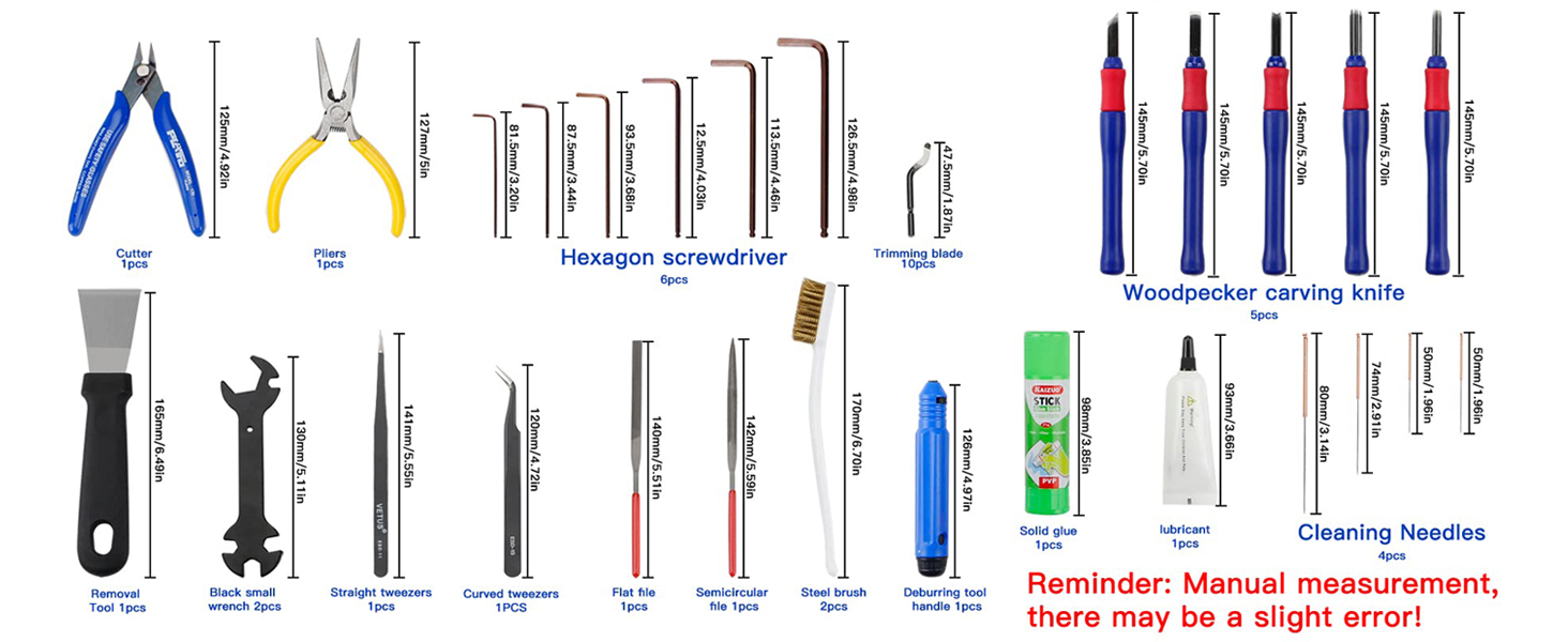 Imdinnogo 3d printer tool set