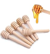 HANSGO 36PCS Honeycomb Stick, 3 Inch Wooden Honey Dipper Mini Honey Dipper Sticks Honey Wand for ...