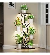Plant Stand Indoor with Grow Lights - 44