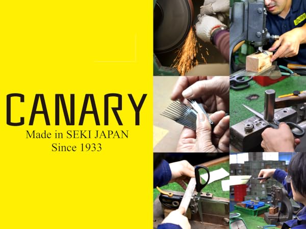 CANARY scissors made in Japan