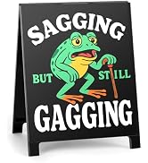 Funny Office Desk Decor for Coworkers Older Generation Sagging But Still Gagging Sarcastic Office...