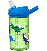 CamelBak Eddy+ Kids Water Bottle with Bite Valve Straw, Leak-Resistant Easy-Sip