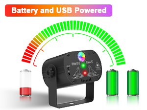 Battery and USB Powered