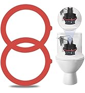 Flush Valve Seal for Kohler, Canister Flush Valve Toilet Tank Gasket Replacement Parts Compatible...