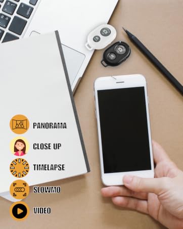 Camera Shutter Remote Control with Bluetooth Wireless Technology