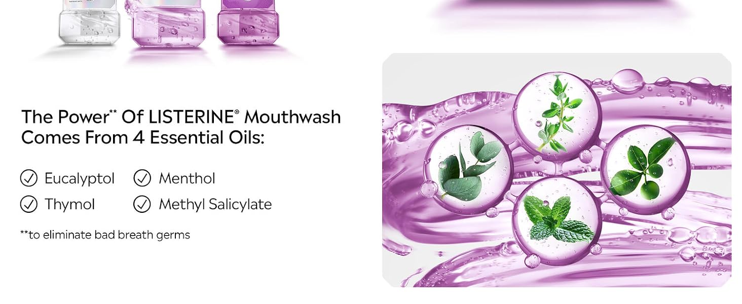kills 99.9% of germs that cause bad breath