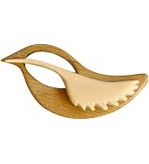 Bird Animal Wooden Brooch Pins,Brooch Pin with Wooden Animal Pattern,Creative Fashion Brooch,Cute...